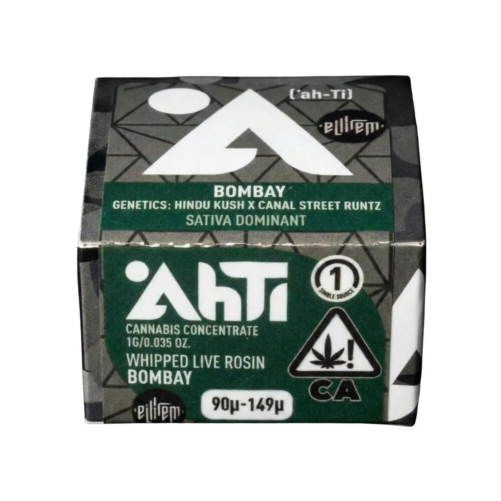 90U-149U WHIPPED ROSIN - BOMBAY 1G - AHTI HASH