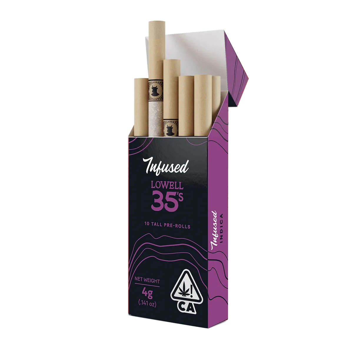 Lowell Infused 35's | 4g Pre-Roll Pack | Stargazer Indica