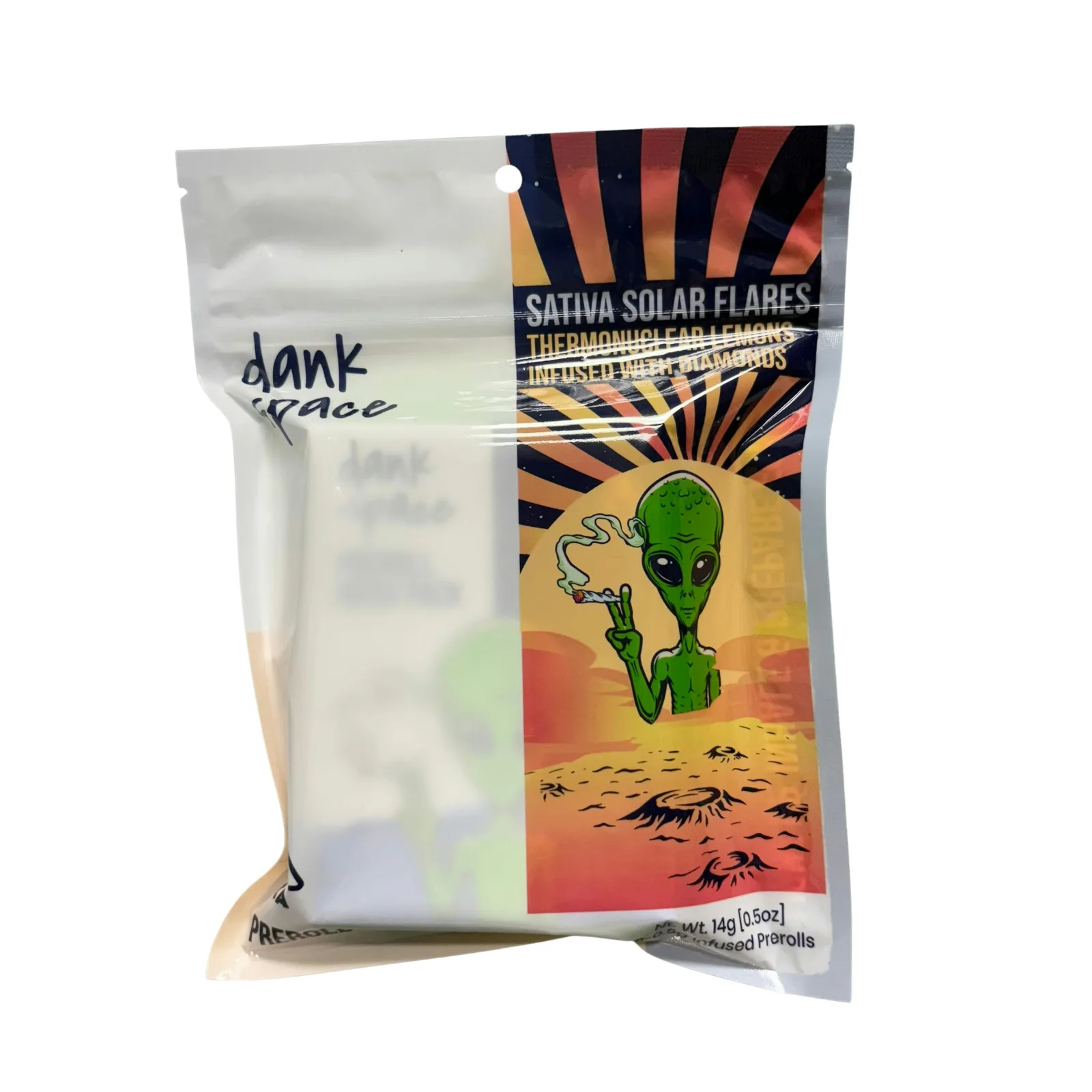 DANK SPACE: SOLAR FLARE INFUSED 14G PREROLL 28 PACK