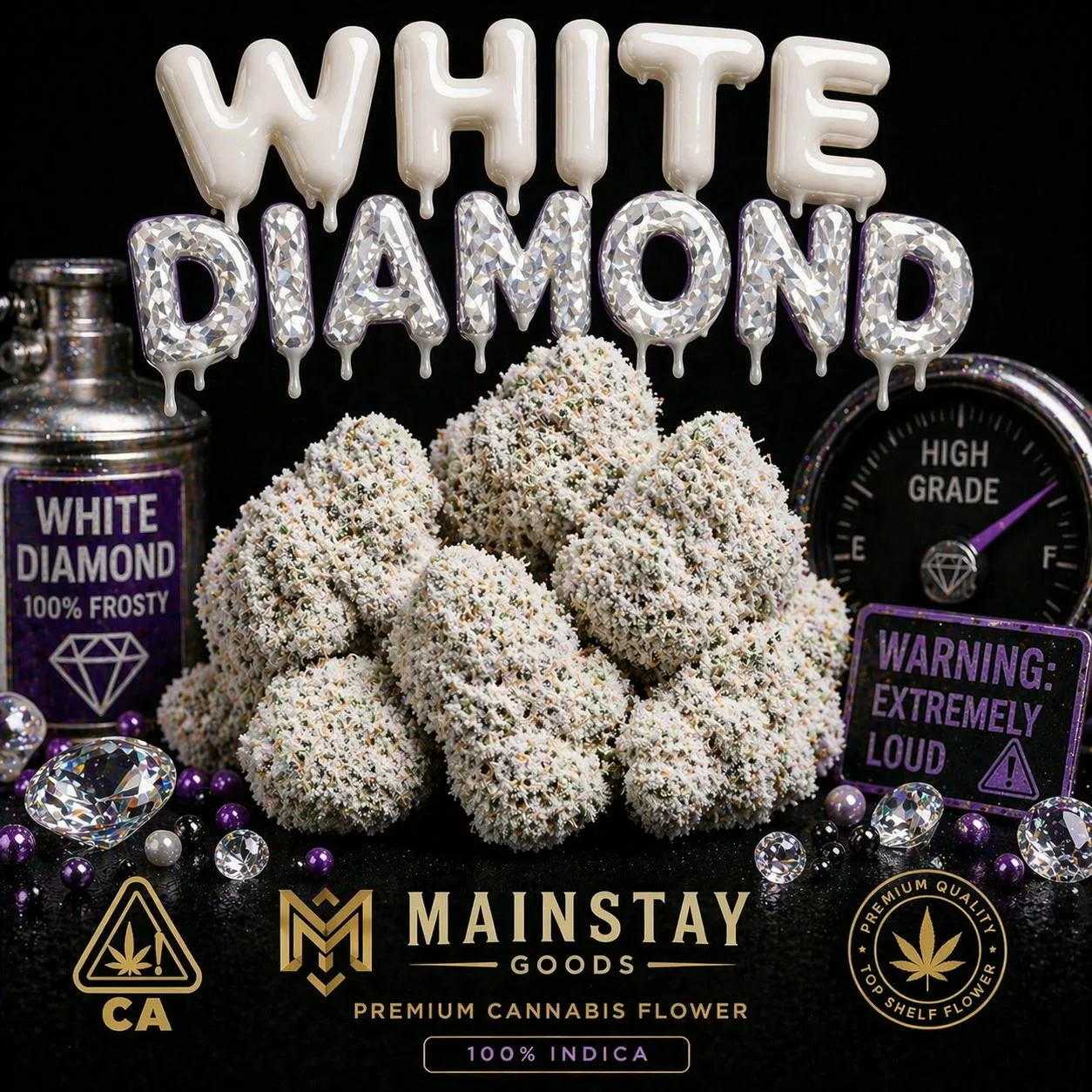 White Diamond 1/2oz |Top Shelf|