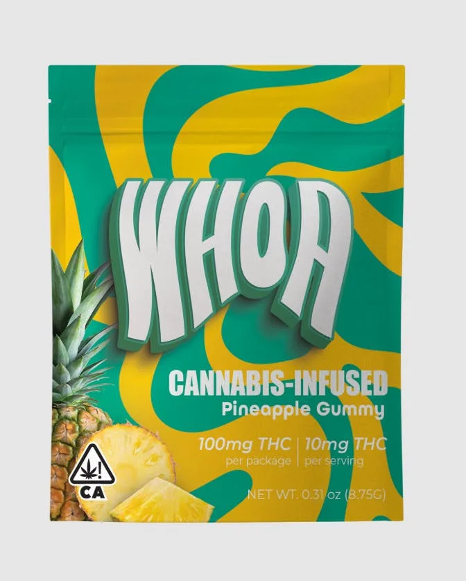 WHOA | Gummies | Pineapple | H | 100mg