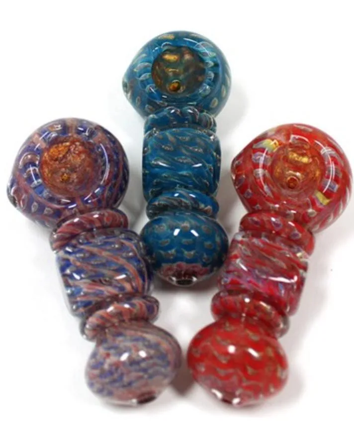 Deja Vu - 4.5" Double Rim 4 Flat Air Pocket Pipe (24)
