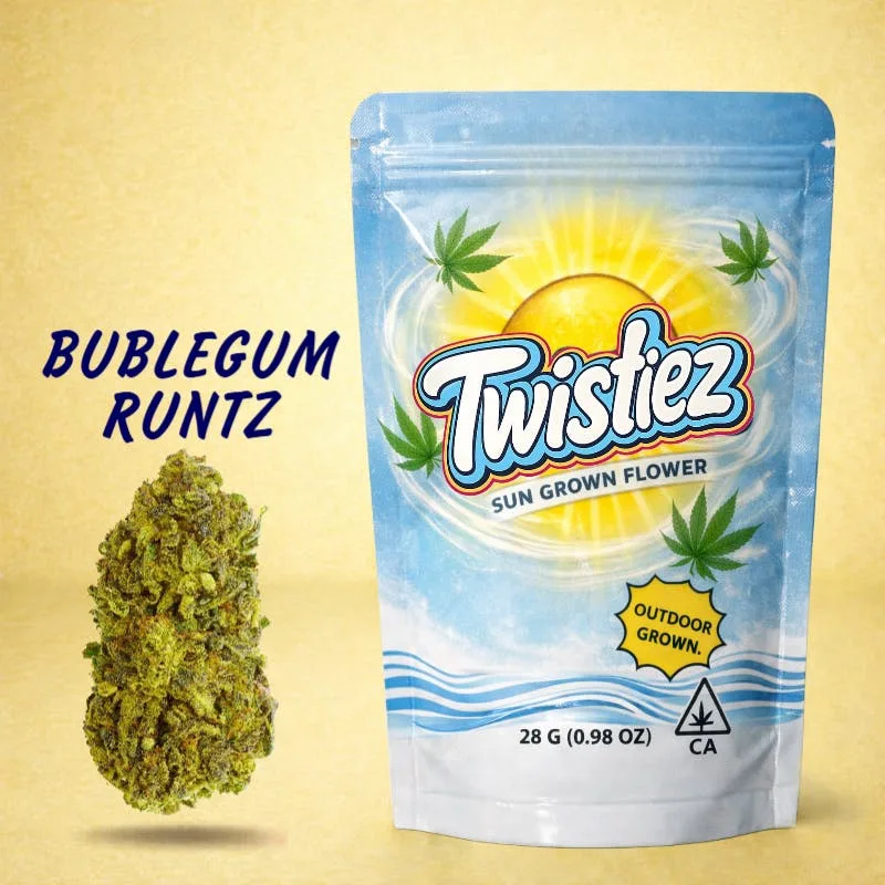 Bublegum Runtz - SunGrown Flower - 28g - Hybrid - New Drop
