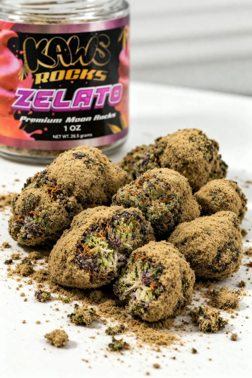 KAWS ROCKS | ZELATO (1OZ MOONROCKS)
