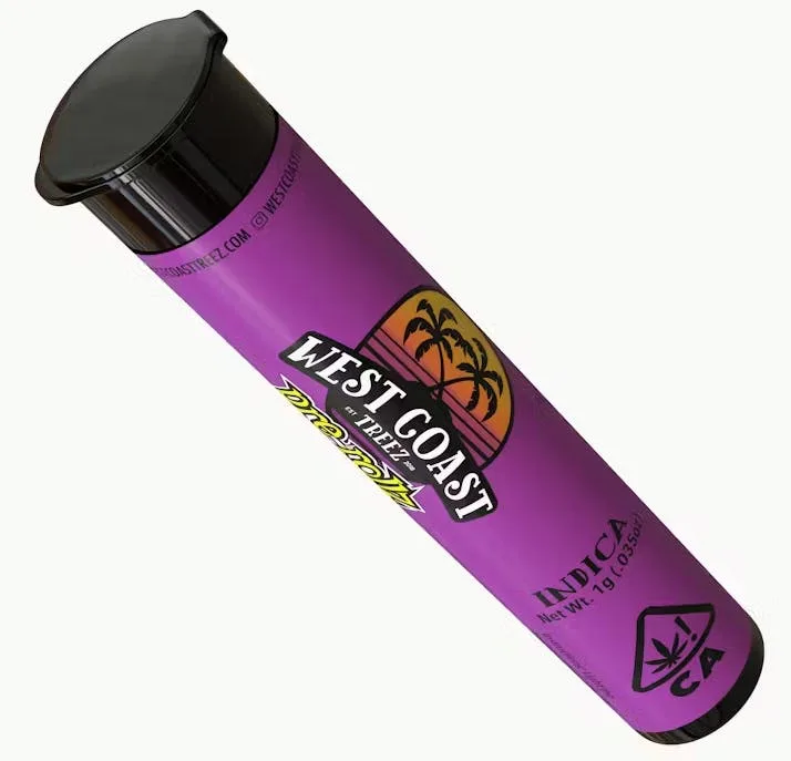 TAHOE VIBEZ 1G PREROLL WEST COAST TREEZ
