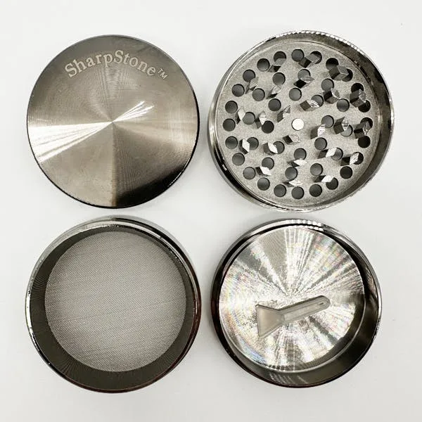 SharpStone - V2 Grinder 4 Piece - Black - 2.5"