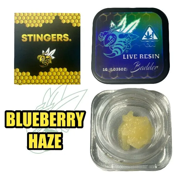 Blueberry Haze - Live Resin Badder 1g