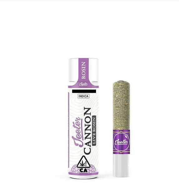 Jeeter | Neptune Kush | Single Live Rosin Cannon | Indica | 1.3g