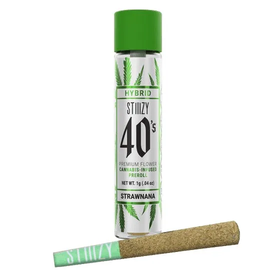 STRAWNANA 40S SINGLE - 1G - STIIIZY