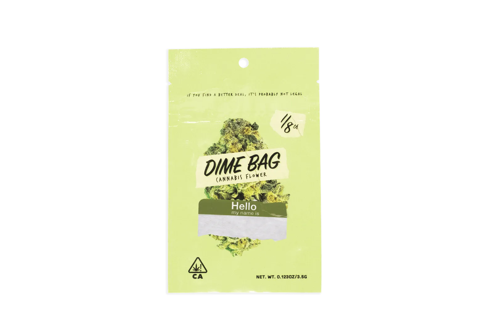 Dime Bag | White Frost | Big Buds | 3.5g