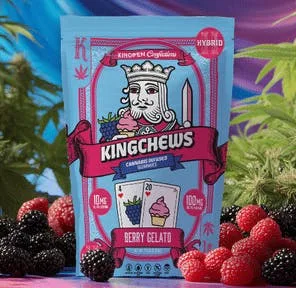 King Chews - Berry Gelato 100MG Gummies
