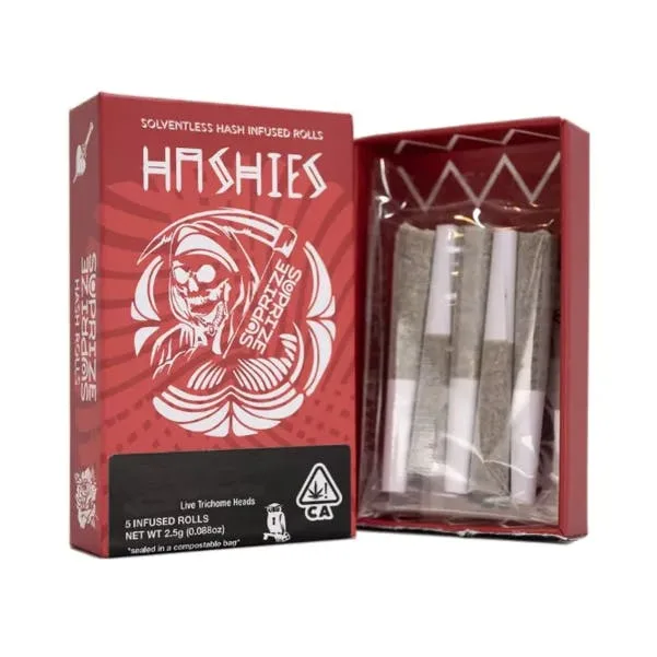 OG SHERBENTINE HASH INFUSED PRE-ROLLS 5PK 2.5G
