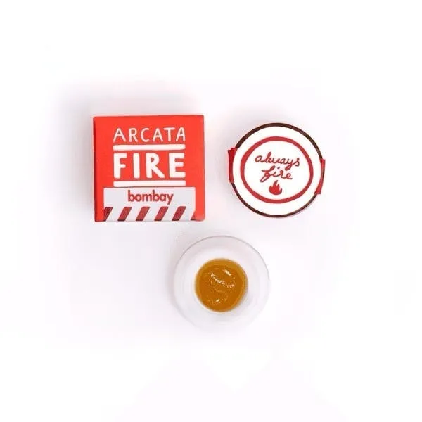Arcata Fire | Bombay | 100% Live Resin Concentrate | 1g