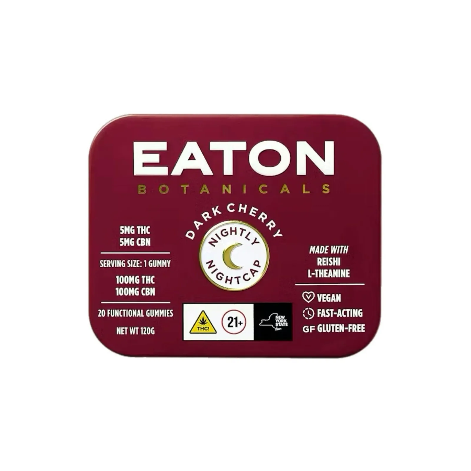 EATON - DARK CHERRY - 20PK - 100MG