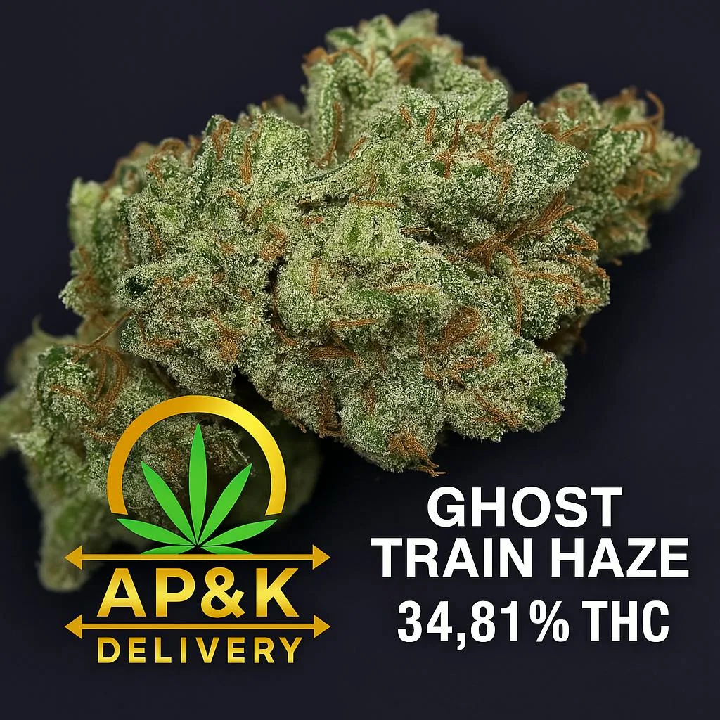 GHOST TRAIN HAZE (SATIVA) 34.82% THC TIER 1