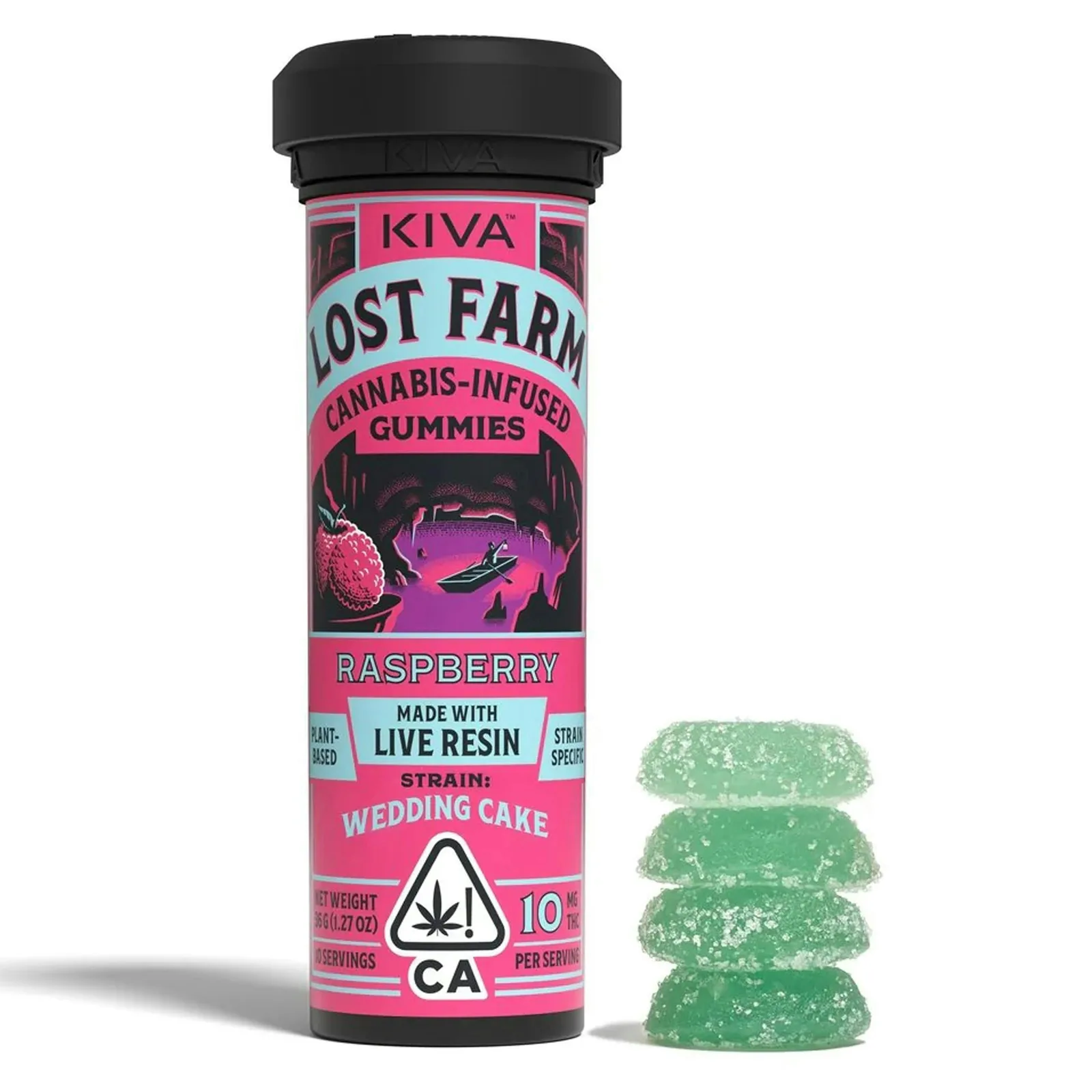 Raspberry Wedding Cake Lost Farm Gummies - Raspberry