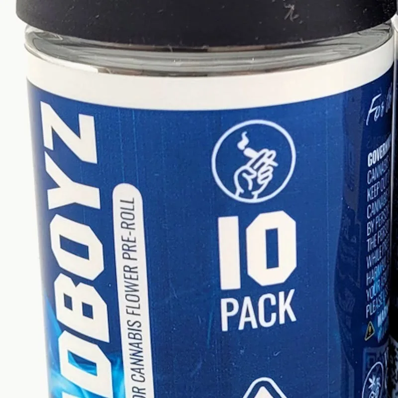 We Grow Badboyz Air Force 1 .5g Indoor Preroll 10pk