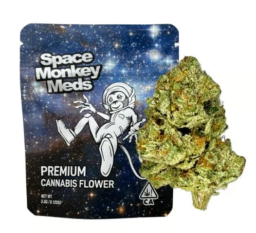 Space Monkey Meds - White Fire OG - Indoor - 3.5G