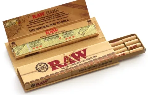 RAW | MERCH | CONNOISSEUR - KING SIZE - PAPERS & TIPS