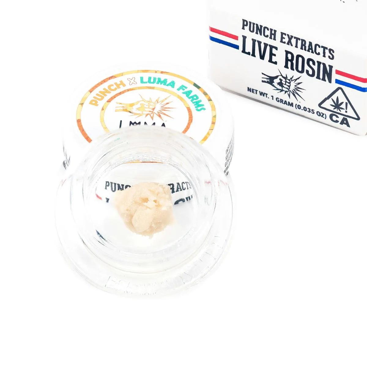 Lumas Papaya 2025 V2 Tier 1 Live Rosin Cold Cure Badder (1g)