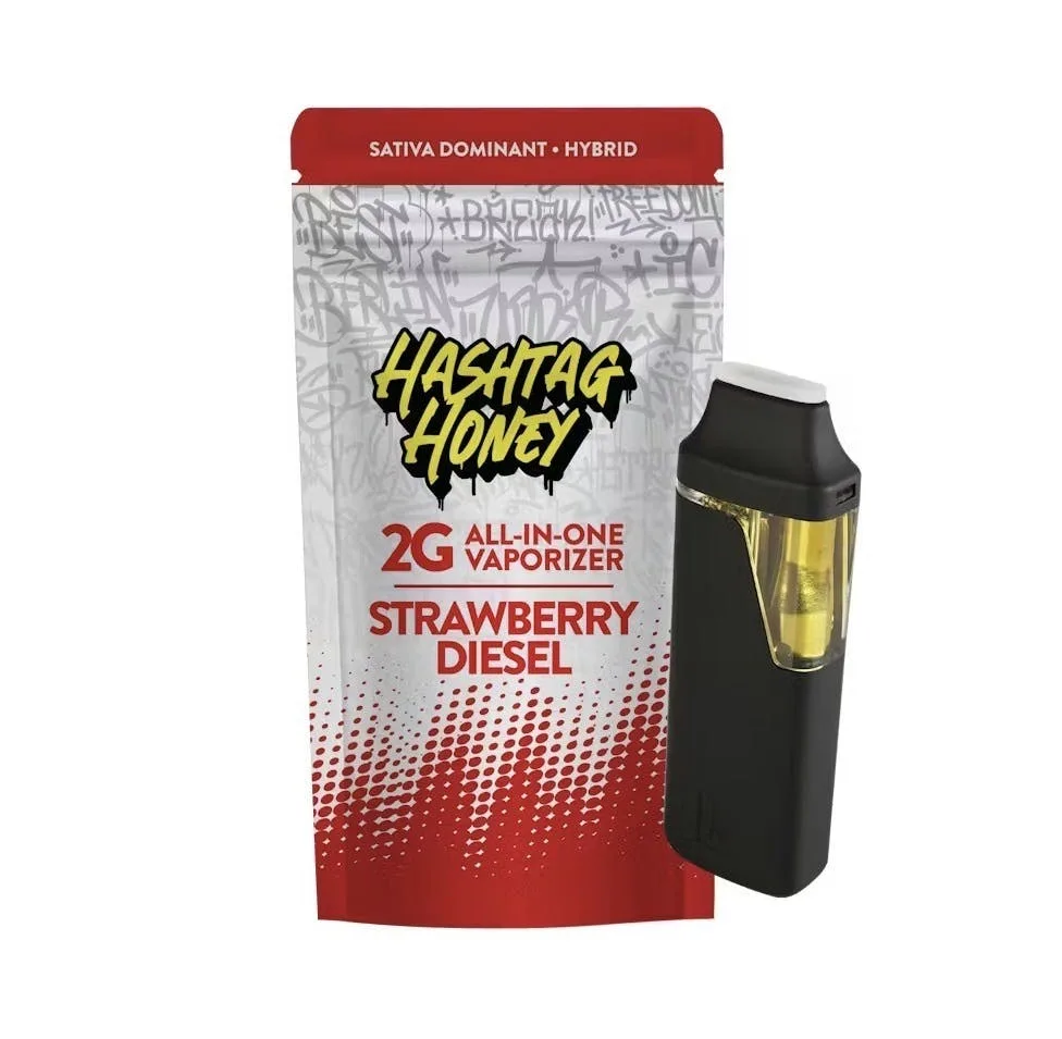 HASHTAG HONEY - STRAWBERRY DIESEL - 2G AIO - SATIVA