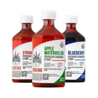 Smashed 5000MG Grape CYRUP 250ML Vegan