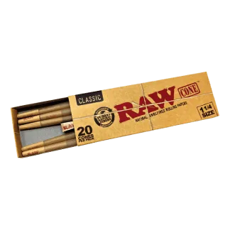 RAW Cone 20 Cones 1 1/4 Size