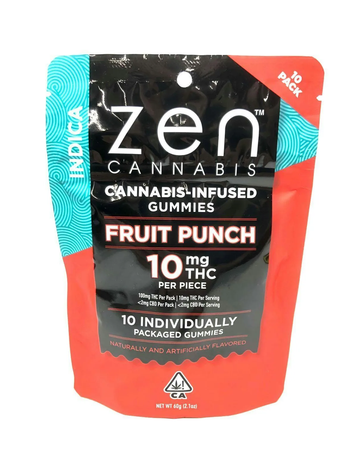 NiteNite Grape 60g 100mg THC $14 I Zen Gummies