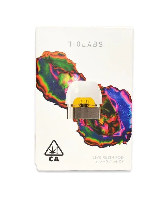 710 Labs Faux Fauna F2 #5 T2 Live Rosin Pod .5g
