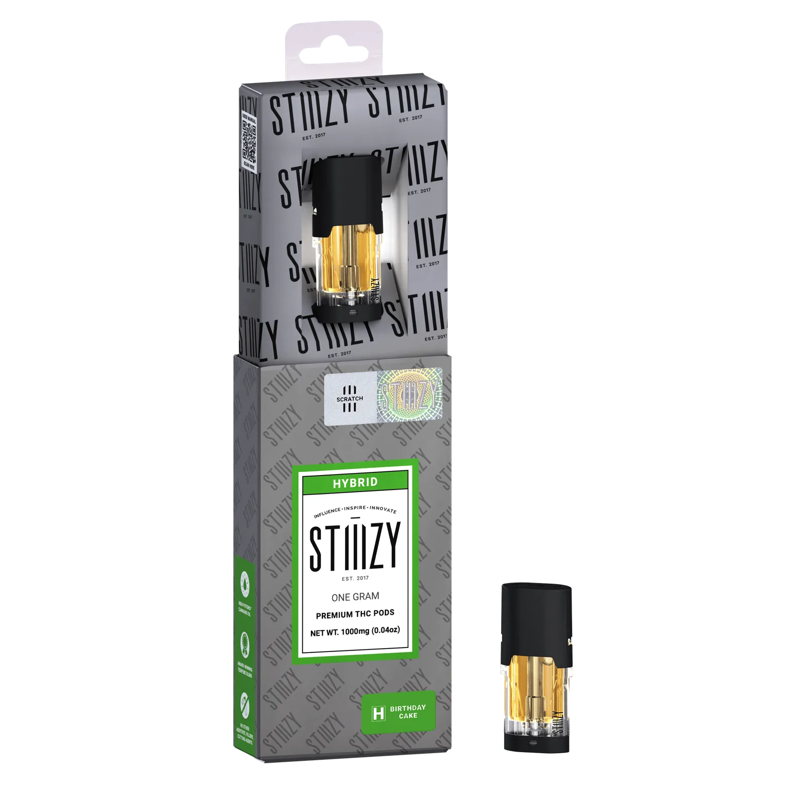 Vape - BIRTHDAY CAKE - PREMIUM THC POD 1G - IL