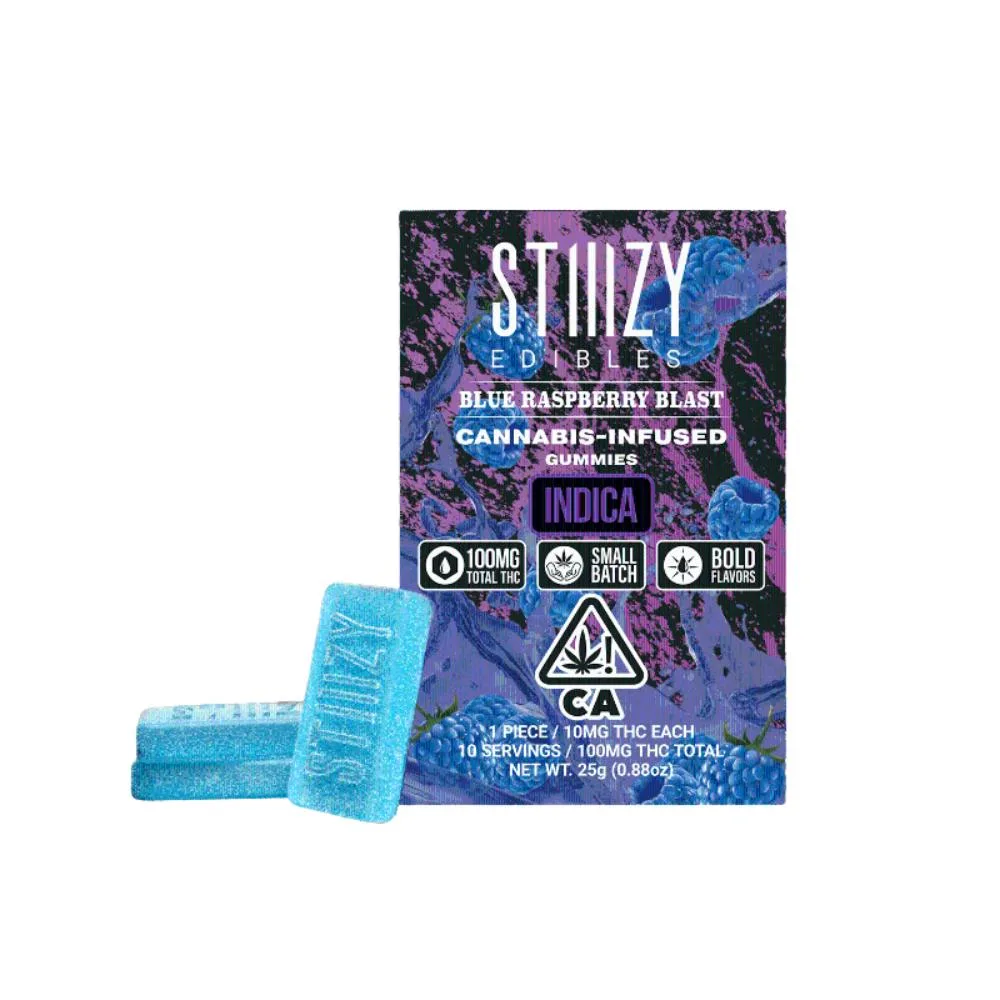 Blue Raspberry Blast Gummies