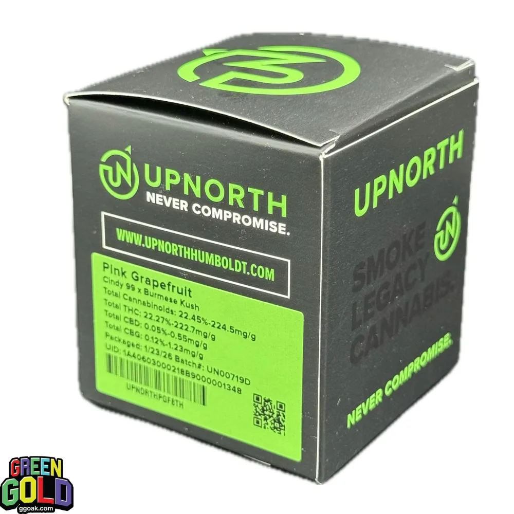 UpNorth TOP SHELF PINK GRAPEFRUIT 3.5g