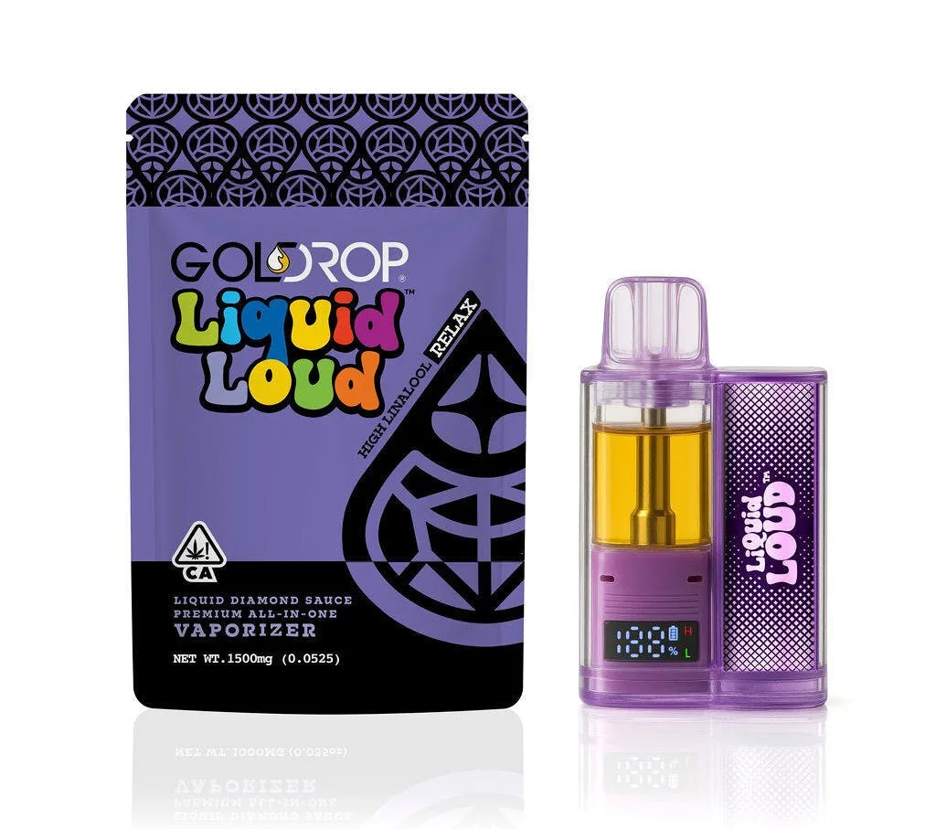 Gold Drop - 1.5g Liquid Diamond Sauce AIO - Pink Runtz x Gello