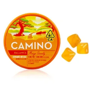 Kiva Camino Mango Serenity CBD 1:1