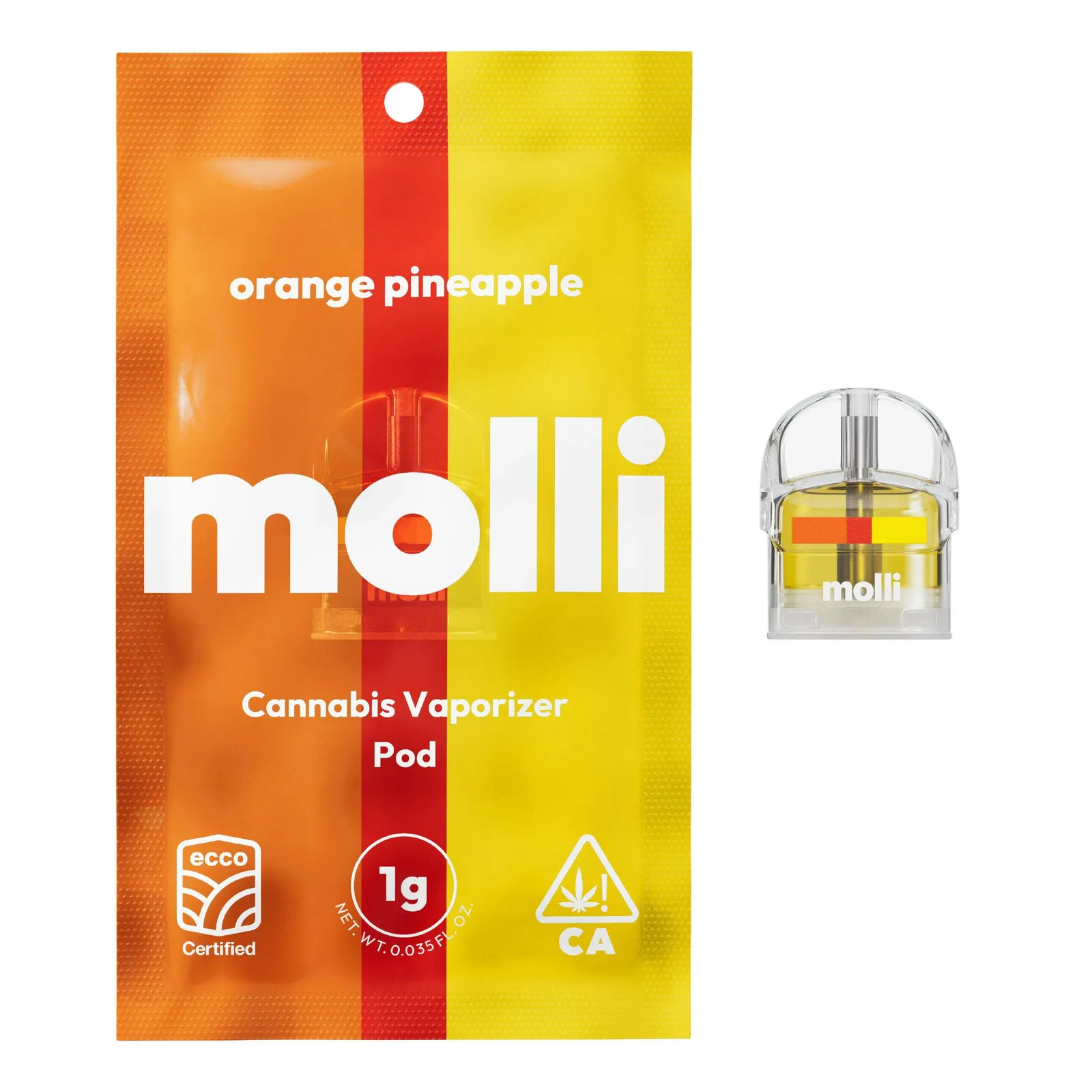 Molli Orange Pineapple Pod