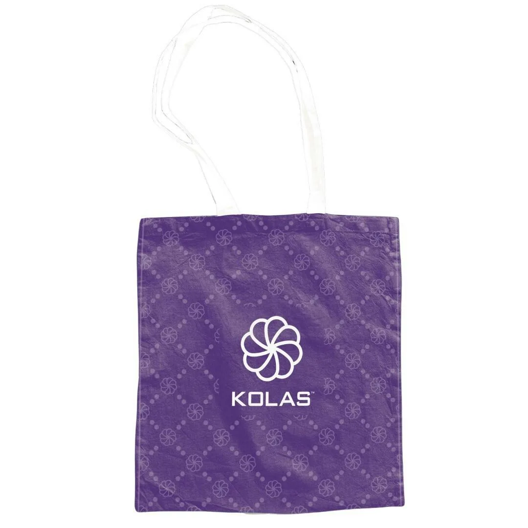 Kolas Branded Canvas Bag Purple