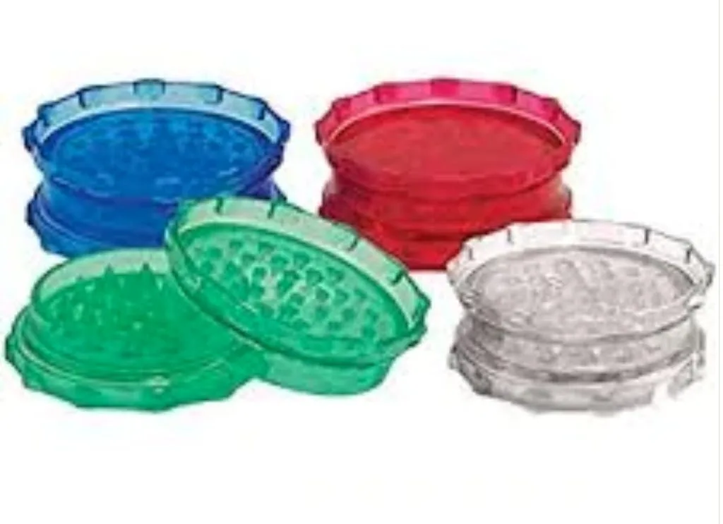 Z Wave Plastic Grinder Large 2pc Grinder
