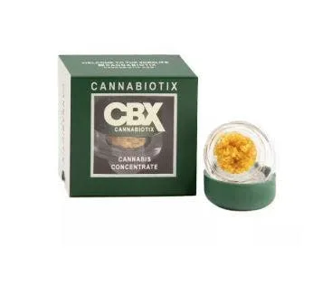 CBX Live Resin Terp Sugar 1g Wedding Cake