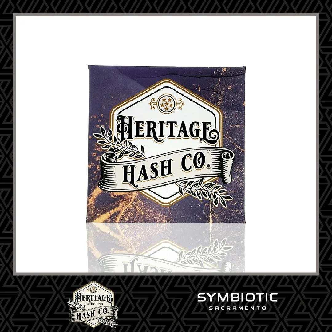 HERITAGE HASH CO. | RAINBOW GUAVA | COLD CURE LIVE ROSIN - 1 g