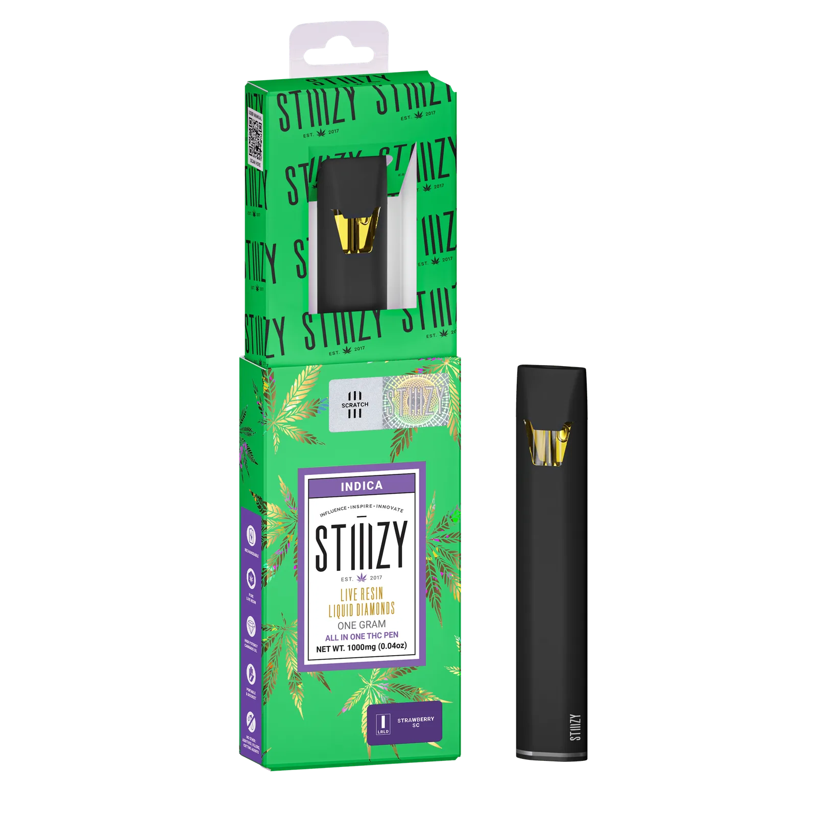 Vape - STRAWBERRY SC 1G LQD All-In-One
