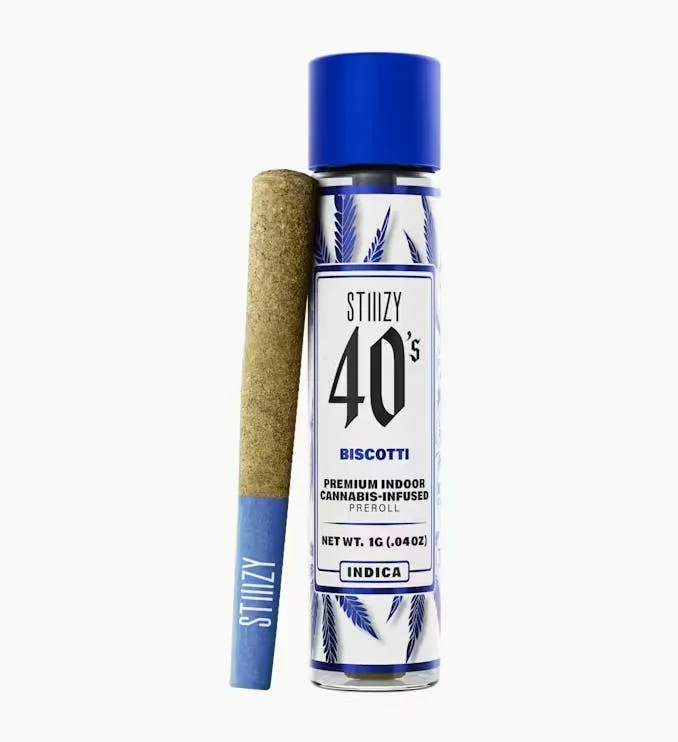STIIIZY - BISCOTTI INFUSED PREROLL 1G
