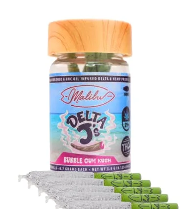 Bubble Gum Kush-5pk Infused Pre-Roll 3.5g