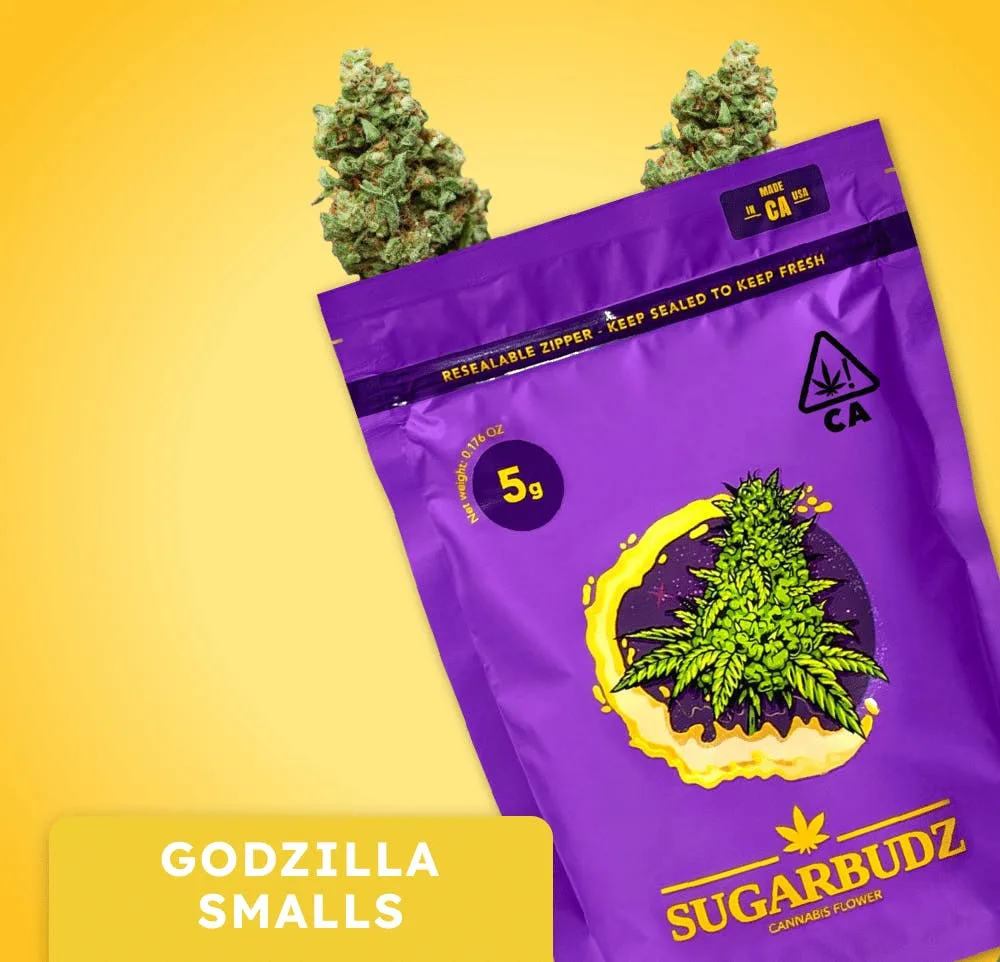 Sugarbudz - SB 5g GODZILLA SMALLS - 5 grams