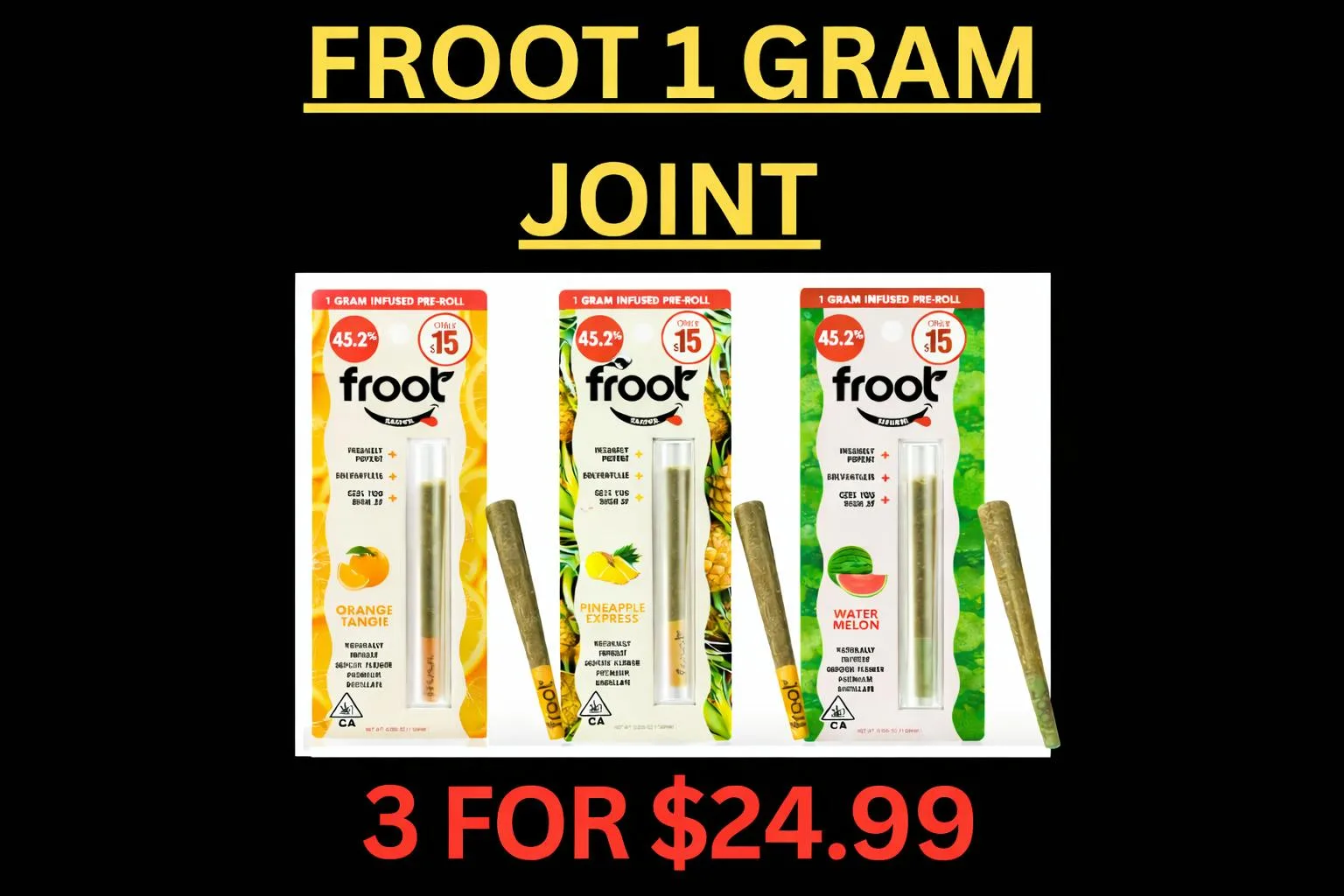 FROOT JOINTS 3 GRAMS