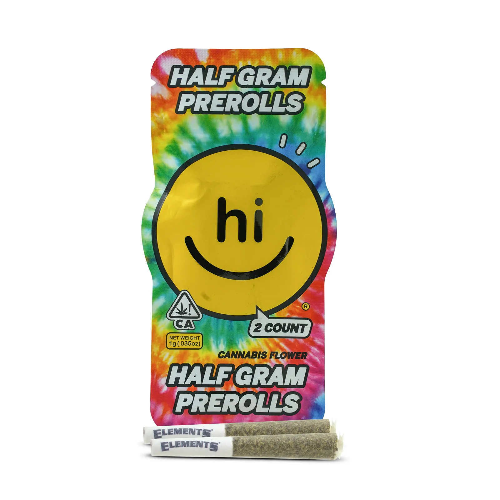 Hi- 2 Pack 0.5g Prerolls- Coud 9- Hybrid