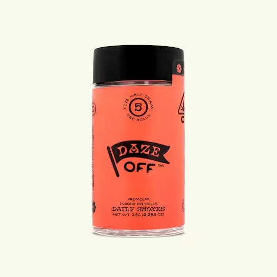 Daze Off - Preroll - GMO x OZ - 5 Pack