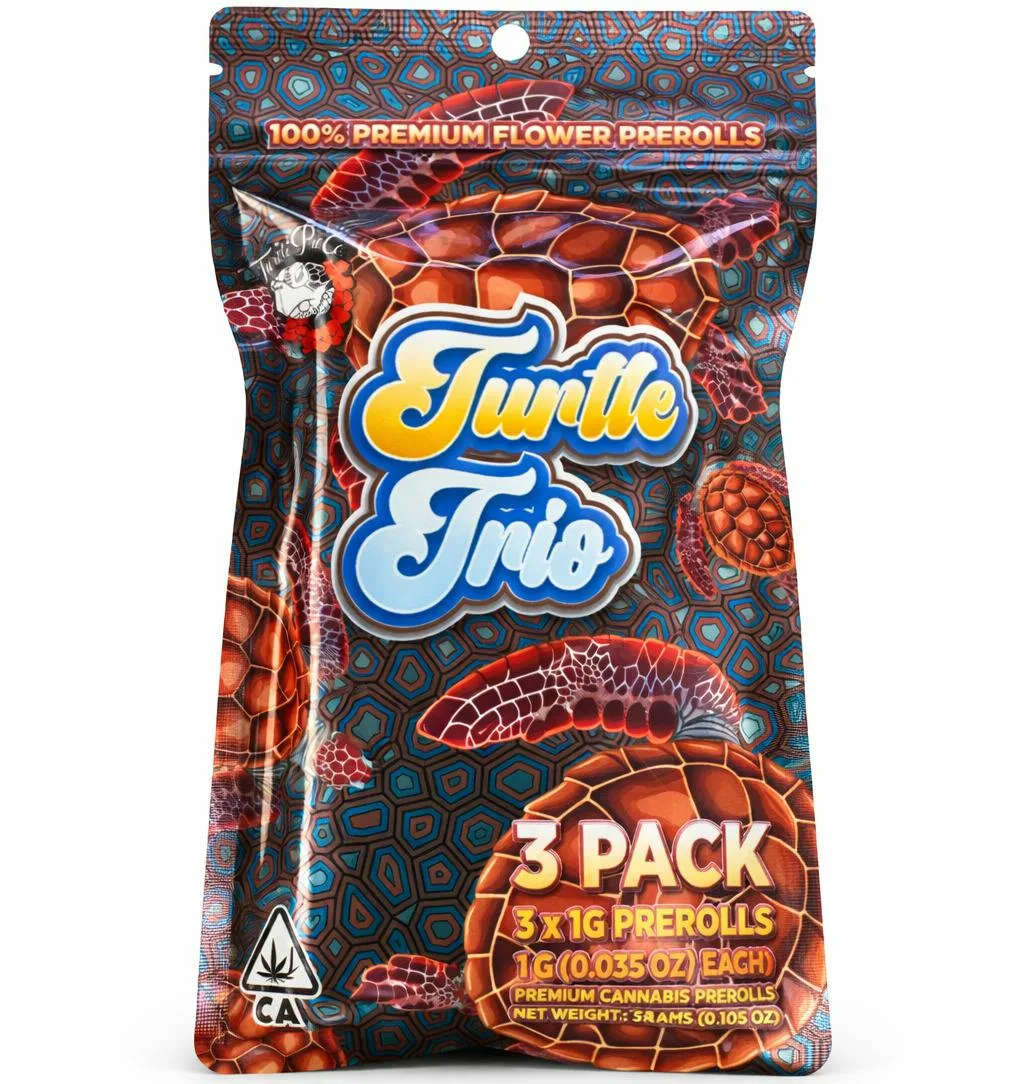 Turtle Pie Sunday Paper Preroll 3pk 3g