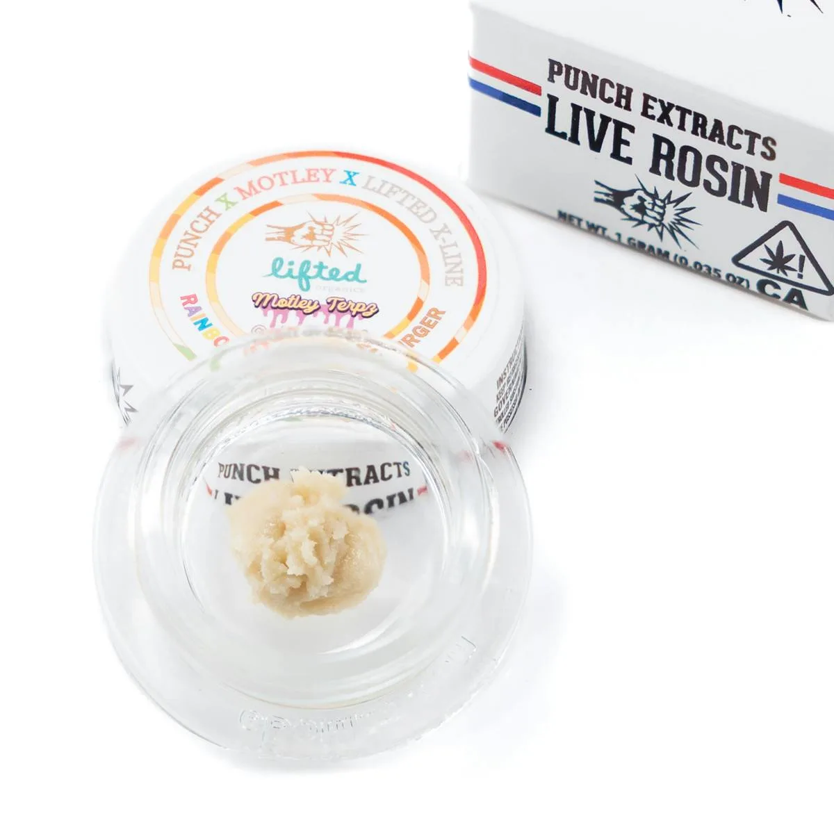 Rainbow Garry x Hashburger Tier 4 Live Rosin Cold Cure Badder