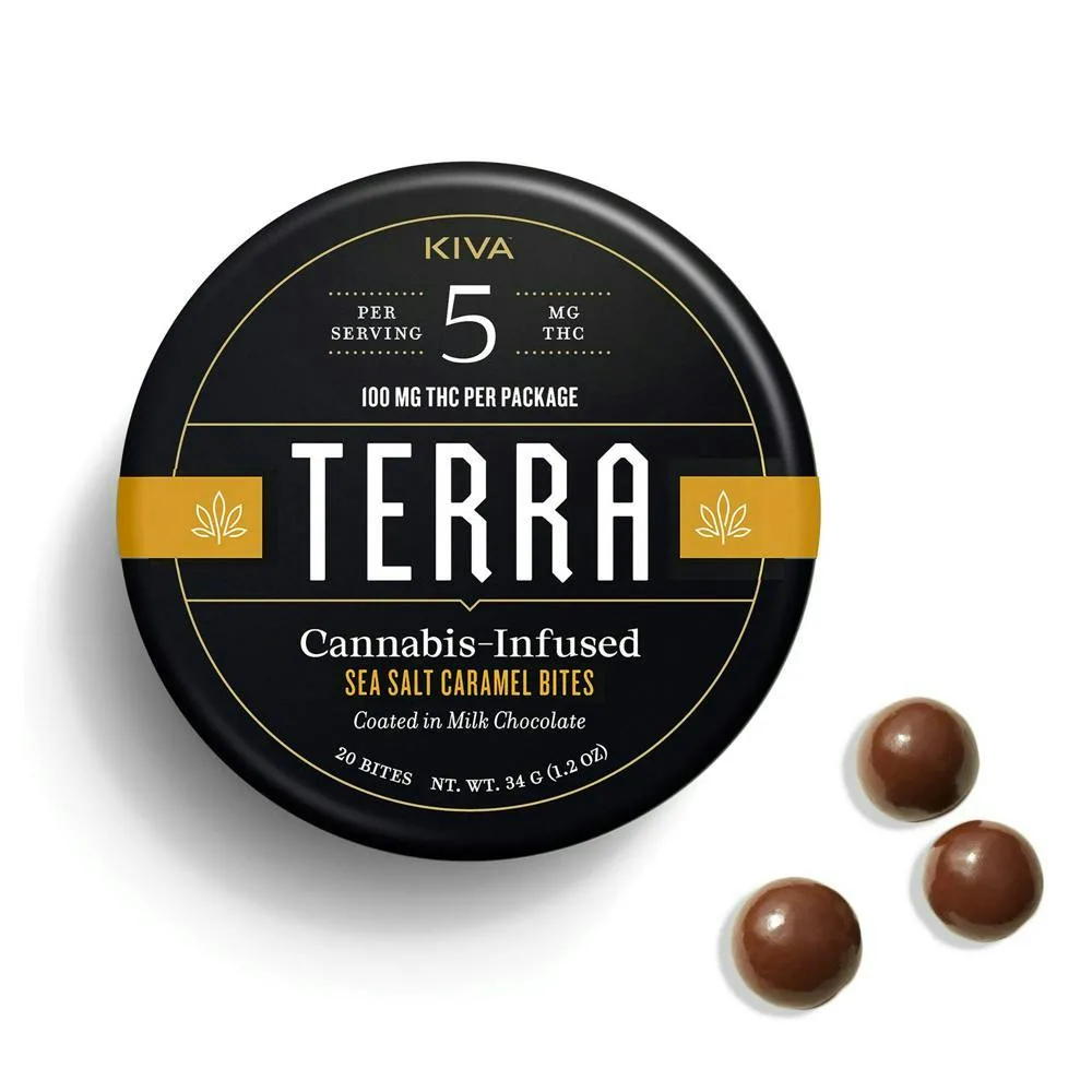 Sea Salt Caramel Terra Bites (100Mg)