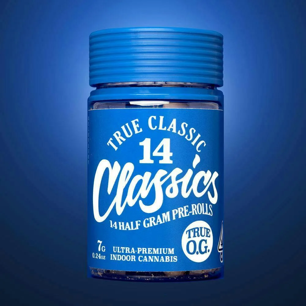 TRUE CLASSIC 7G 14 PACK 0.5G PREROLLS